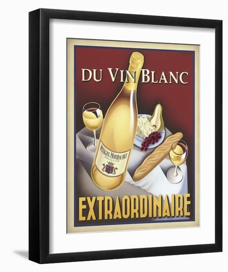 Du Vin Blanc Extraordinaire-Steve Forney-Framed Giclee Print