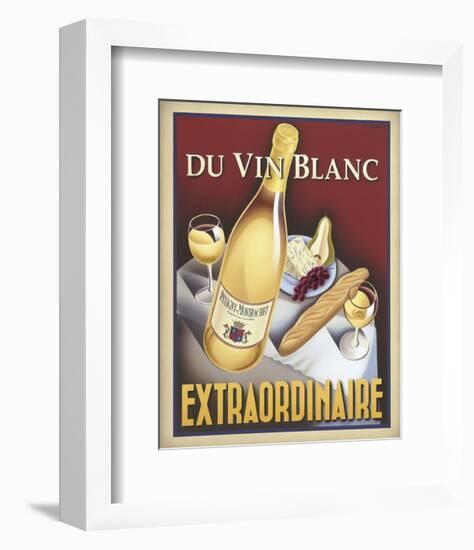 Du Vin Blanc Extraordinaire-Steve Forney-Framed Art Print