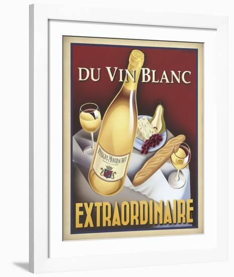 Du Vin Blanc Extraordinaire-Steve Forney-Framed Art Print