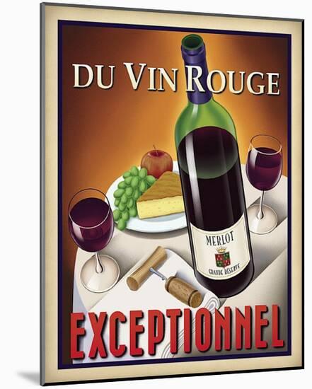 Du Vin Rouge Exceptionnel-Steve Forney-Mounted Art Print