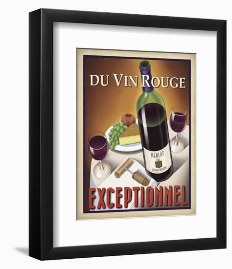 Du Vin Rouge Exceptionnel-Steve Forney-Framed Art Print