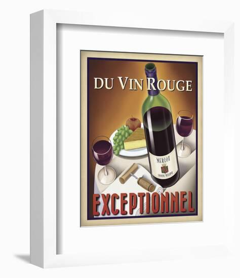 Du Vin Rouge Exceptionnel-Steve Forney-Framed Art Print