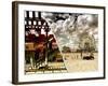 Dual Torn Posters Series - Coney Island NY-Philippe Hugonnard-Framed Photographic Print