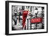 Dual Torn Posters Series - London - Paris-Philippe Hugonnard-Framed Photographic Print