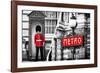 Dual Torn Posters Series - London - Paris-Philippe Hugonnard-Framed Photographic Print