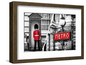 Dual Torn Posters Series - London - Paris-Philippe Hugonnard-Framed Photographic Print