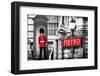 Dual Torn Posters Series - London - Paris-Philippe Hugonnard-Framed Photographic Print