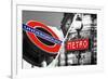 Dual Torn Posters Series - London - Paris-Philippe Hugonnard-Framed Photographic Print