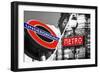 Dual Torn Posters Series - London - Paris-Philippe Hugonnard-Framed Photographic Print