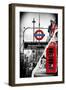 Dual Torn Posters Series - London-Philippe Hugonnard-Framed Photographic Print