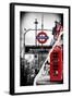 Dual Torn Posters Series - London-Philippe Hugonnard-Framed Photographic Print