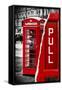 Dual Torn Posters Series - London-Philippe Hugonnard-Framed Stretched Canvas