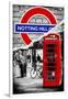 Dual Torn Posters Series - London-Philippe Hugonnard-Framed Photographic Print