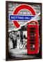 Dual Torn Posters Series - London-Philippe Hugonnard-Framed Photographic Print