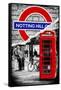 Dual Torn Posters Series - London-Philippe Hugonnard-Framed Stretched Canvas