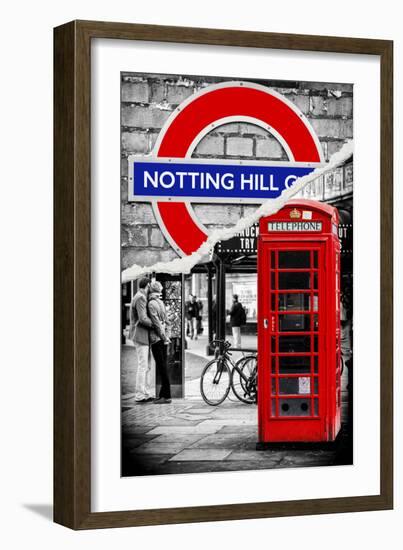 Dual Torn Posters Series - London-Philippe Hugonnard-Framed Photographic Print