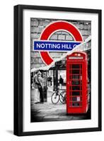 Dual Torn Posters Series - London-Philippe Hugonnard-Framed Photographic Print