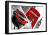 Dual Torn Posters Series - London-Philippe Hugonnard-Framed Photographic Print