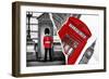 Dual Torn Posters Series - London-Philippe Hugonnard-Framed Photographic Print