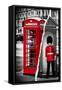 Dual Torn Posters Series - London-Philippe Hugonnard-Framed Stretched Canvas