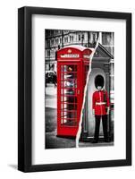 Dual Torn Posters Series - London-Philippe Hugonnard-Framed Photographic Print