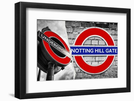 Dual Torn Posters Series - London-Philippe Hugonnard-Framed Photographic Print