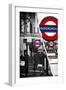 Dual Torn Posters Series - London-Philippe Hugonnard-Framed Photographic Print