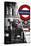 Dual Torn Posters Series - London-Philippe Hugonnard-Stretched Canvas