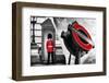 Dual Torn Posters Series - London-Philippe Hugonnard-Framed Photographic Print