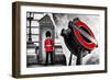 Dual Torn Posters Series - London-Philippe Hugonnard-Framed Photographic Print