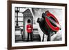 Dual Torn Posters Series - London-Philippe Hugonnard-Framed Photographic Print