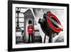 Dual Torn Posters Series - London-Philippe Hugonnard-Framed Photographic Print