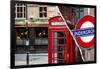 Dual Torn Posters Series - London-Philippe Hugonnard-Framed Photographic Print