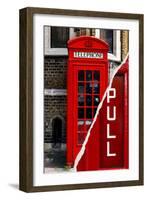 Dual Torn Posters Series - London-Philippe Hugonnard-Framed Photographic Print