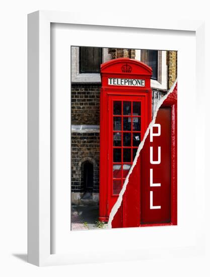 Dual Torn Posters Series - London-Philippe Hugonnard-Framed Photographic Print