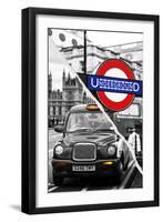 Dual Torn Posters Series - London-Philippe Hugonnard-Framed Photographic Print