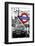 Dual Torn Posters Series - London-Philippe Hugonnard-Framed Photographic Print