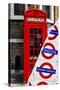 Dual Torn Posters Series - London-Philippe Hugonnard-Stretched Canvas