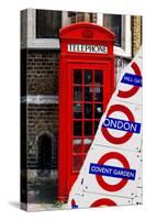 Dual Torn Posters Series - London-Philippe Hugonnard-Stretched Canvas