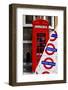 Dual Torn Posters Series - London-Philippe Hugonnard-Framed Photographic Print