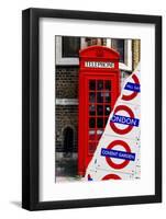 Dual Torn Posters Series - London-Philippe Hugonnard-Framed Photographic Print