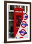 Dual Torn Posters Series - London-Philippe Hugonnard-Framed Photographic Print