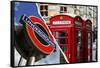 Dual Torn Posters Series - London-Philippe Hugonnard-Framed Stretched Canvas