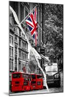 Dual Torn Posters Series - London-Philippe Hugonnard-Mounted Photographic Print