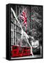 Dual Torn Posters Series - London-Philippe Hugonnard-Framed Stretched Canvas