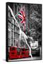 Dual Torn Posters Series - London-Philippe Hugonnard-Framed Stretched Canvas