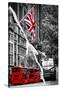 Dual Torn Posters Series - London-Philippe Hugonnard-Stretched Canvas