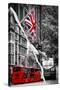 Dual Torn Posters Series - London-Philippe Hugonnard-Stretched Canvas