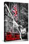 Dual Torn Posters Series - London-Philippe Hugonnard-Stretched Canvas