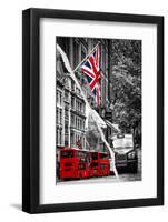 Dual Torn Posters Series - London-Philippe Hugonnard-Framed Photographic Print